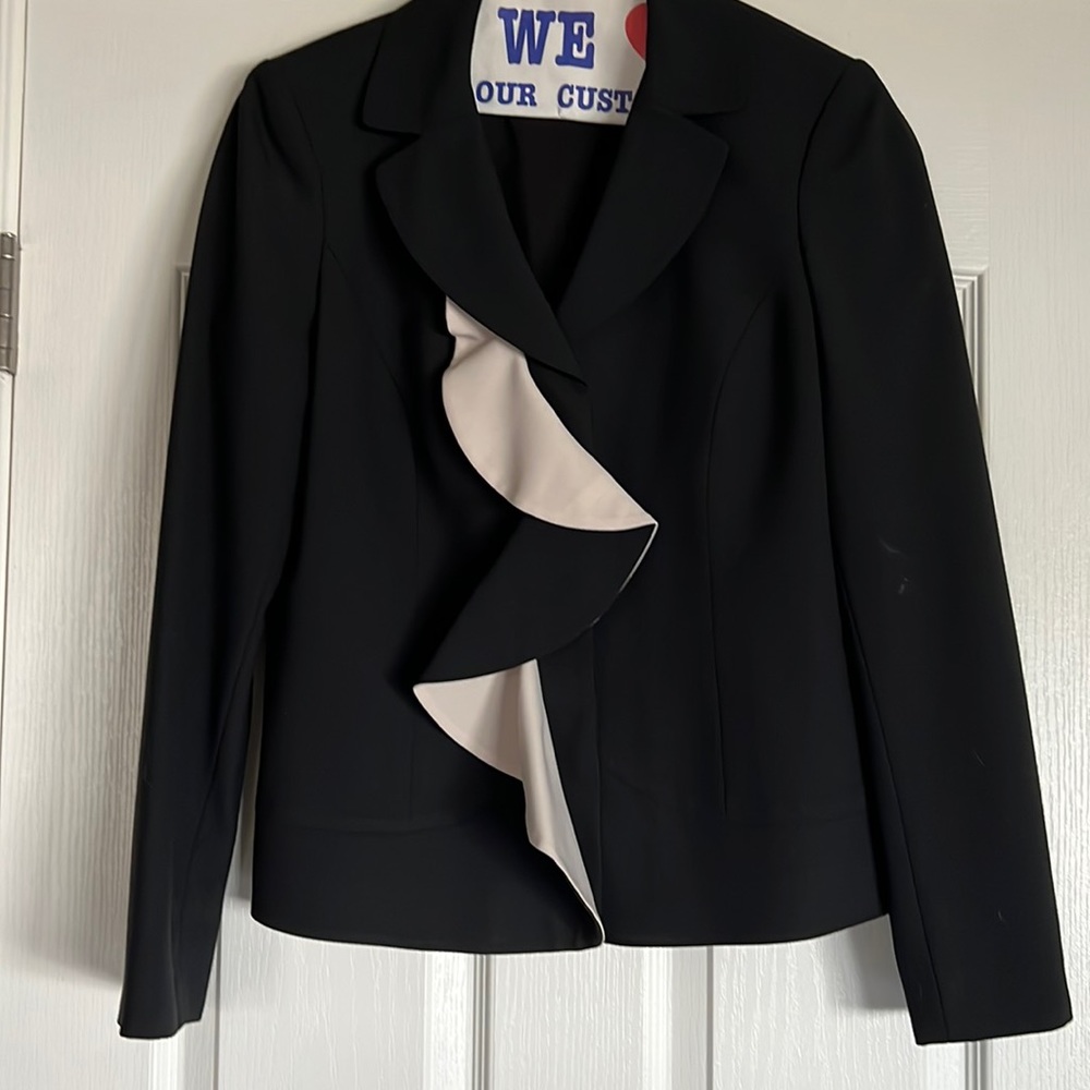 Not So Basic Black Lightweight Suit Jacket - image 1